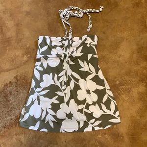 Tommy Bahama green halter top